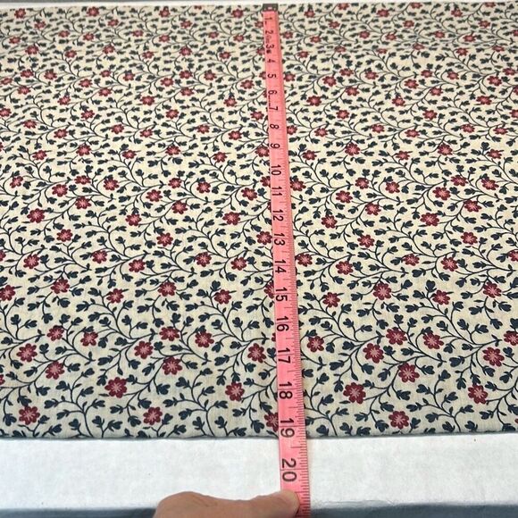 Vtg Handmade Pillowcases Pair Set 2 Standard Size Floral Country Living Prairie - Picture 6 of 7